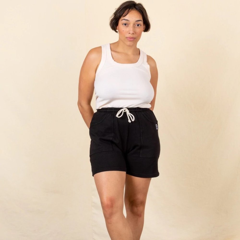 Big Bud Press Lightweight Sweat Short Black Size L Large